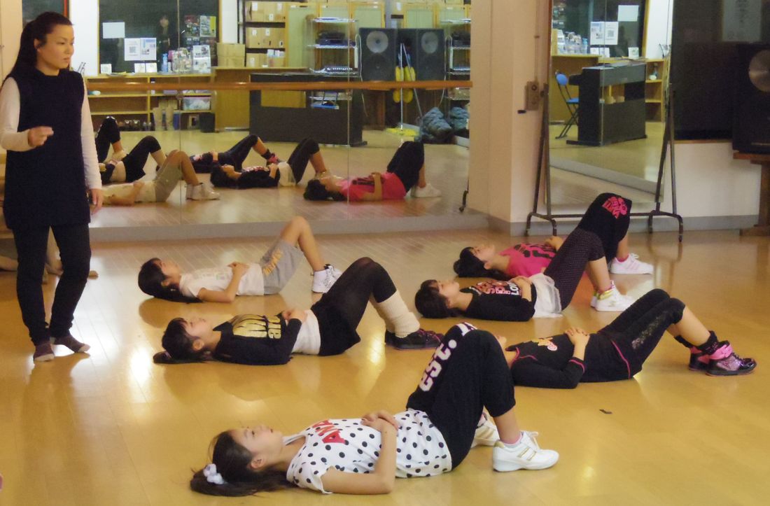 キッズダンスの風景その2